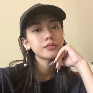 Silver ball earrings